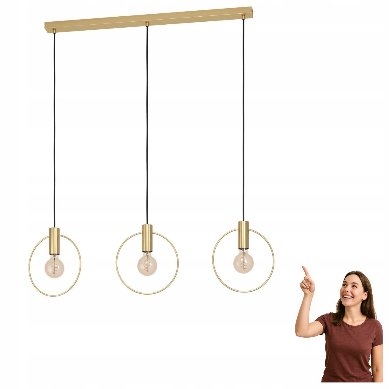 Závěsná lampa Manizales 98835 Eglo