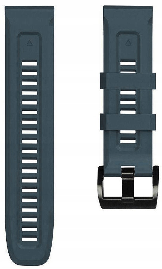 STALOWY Pasek Garmin Forerunner 965 Kolor szary