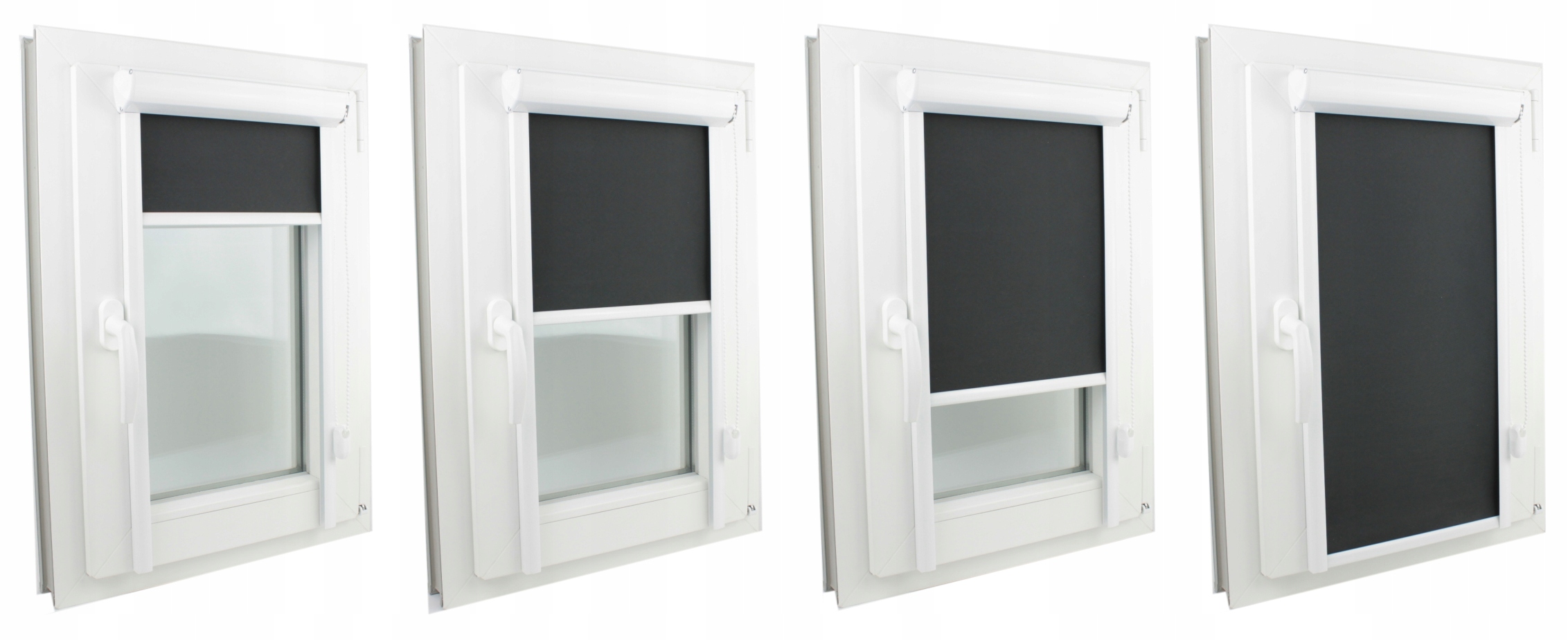 Roleta TERMO TERMICZNA w KASECIE na wymiar 74X150 Wzór gładki