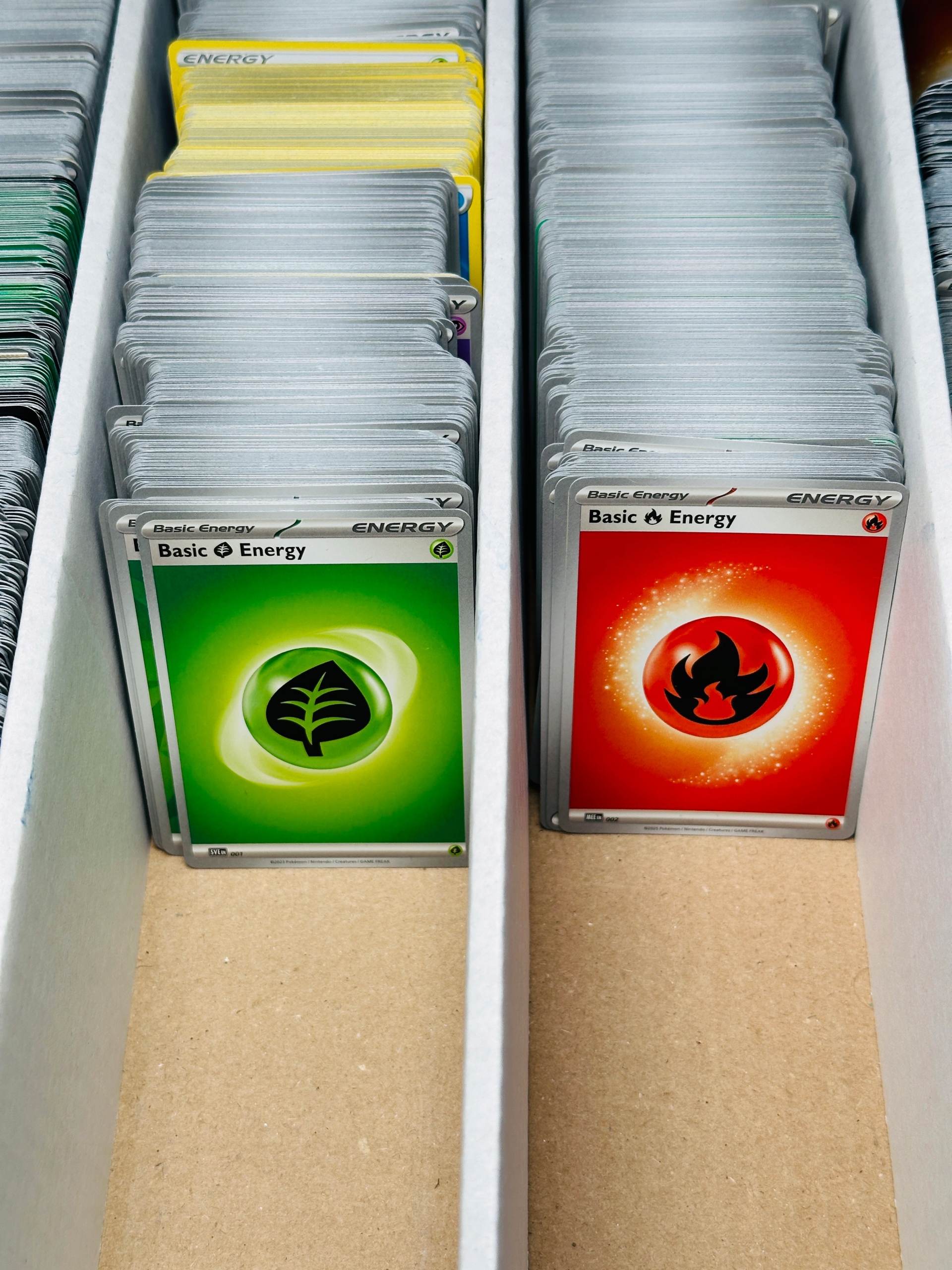 1000x Energie - Karty Pokemon - ORYGINALNE - Zestaw