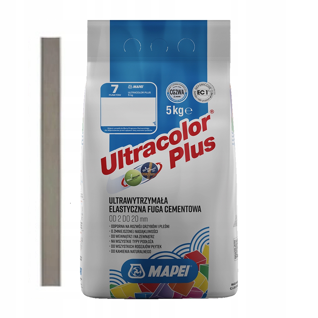 

Mapei Fuga Cementowa Ultracolor Plus 5 kg. 113