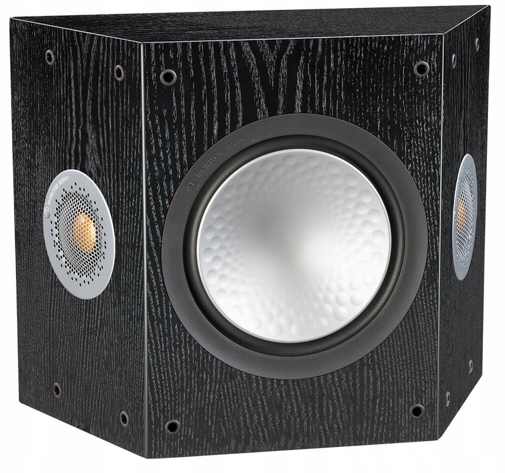 MONITOR AUDIO SILVER BLACK HGL + OAK = WYBITNE I PIĘKNE KINO DOMOWE 5.0 Model Silver 300