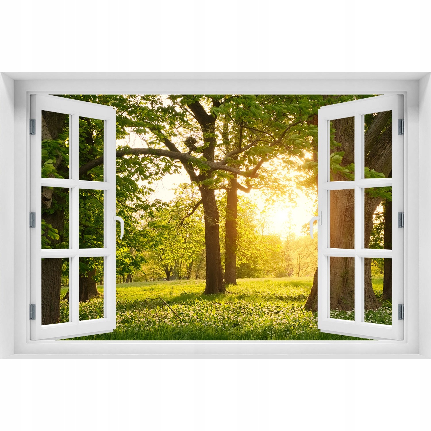 

Naklejka ścienna Fototapeta Drzewa w parku 120x80