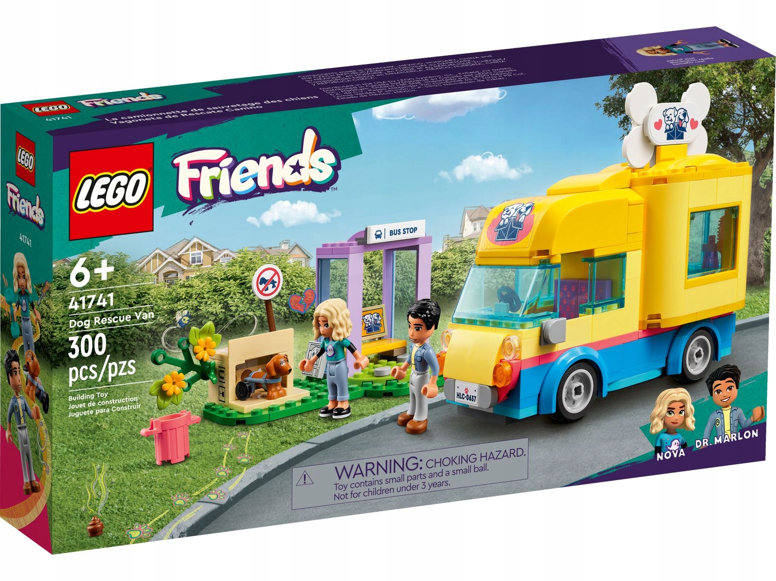 Lego Friends 41741 Záchranná dodávka pro psy