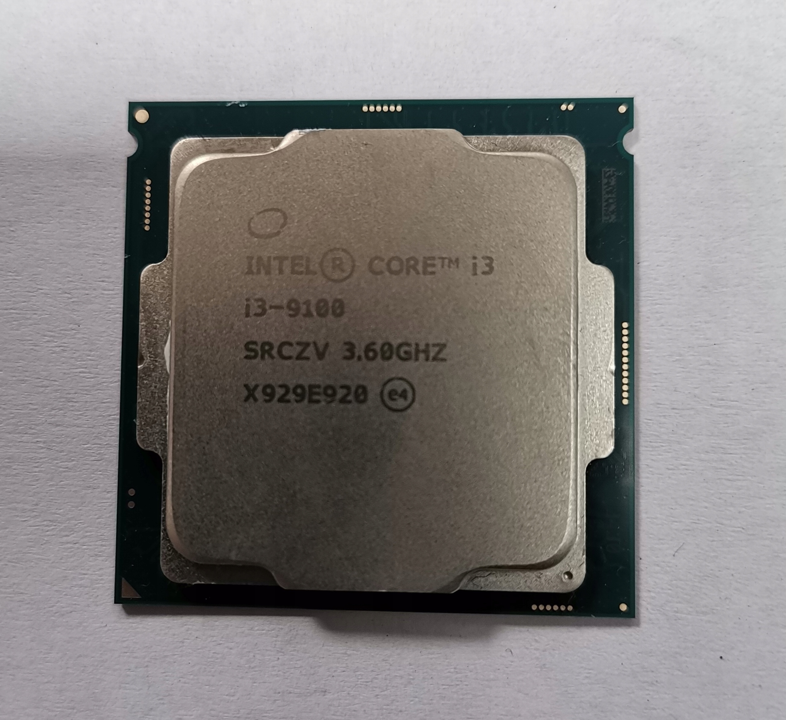 Procesor Intel i3-9100 4 x 3,6 GHz gen. 9