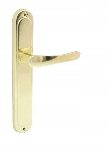 KLAMKA drzwiowa wewnętrzna NOVA MOSIĄDZ ZŁOTA SZYLD WC Kod producenta NOVA