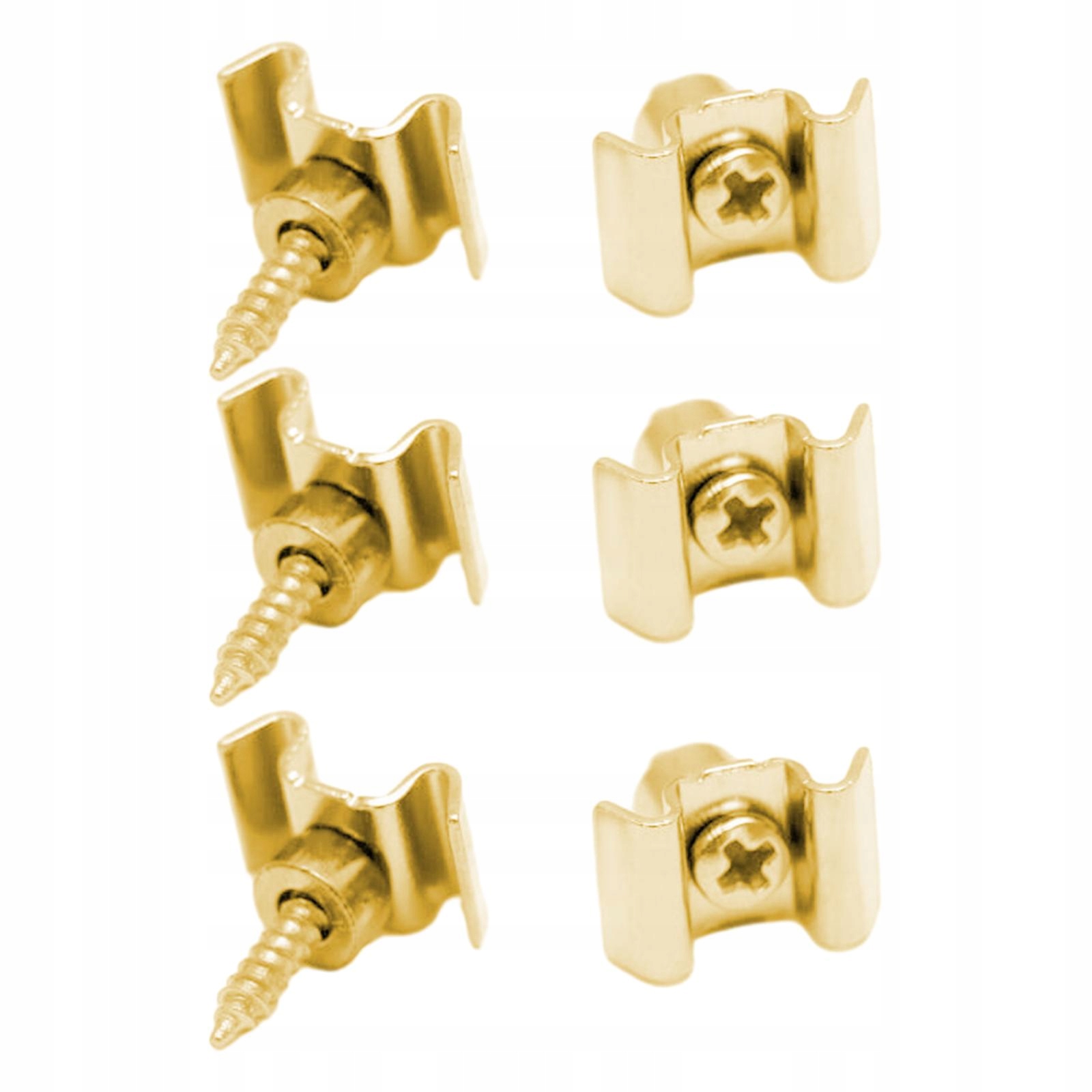 de-Guitar String Retainer Guides Wear Resistant String Tree Guides Gold