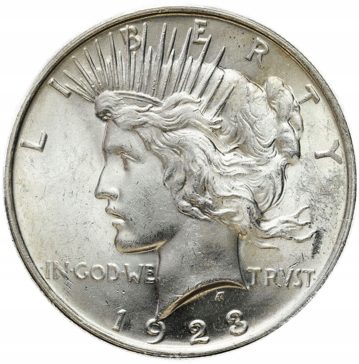 USA. 1 dolar 1923 Peace – PIĘKNY