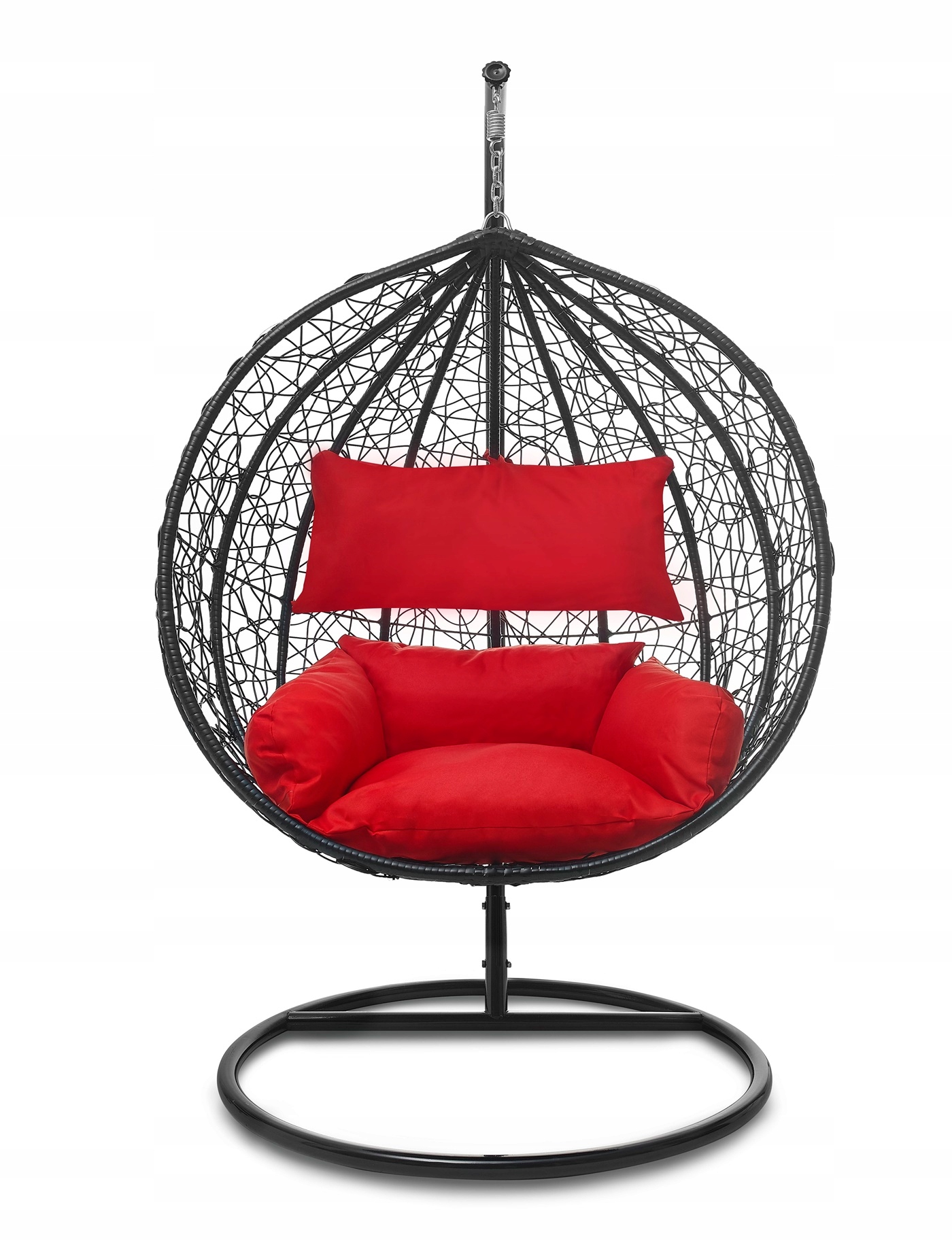 FOTEL WISZĄCY KOKON OGRODOWY HUŚTAWKA KOSZ BUJANY