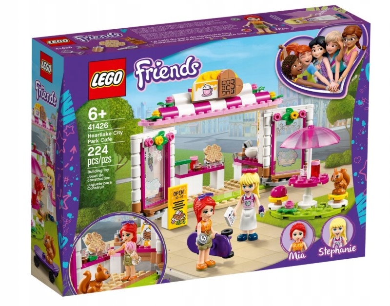 Lego 41426 Friends Parková kavárna v městečku Heartlake C