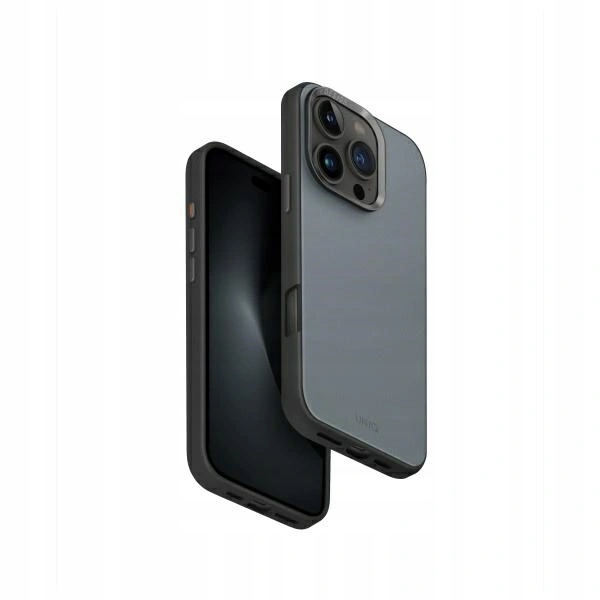 Etui Uniq Lyden Ds do iPhone 16 Pro Magclick Charging niebiesko-czarny