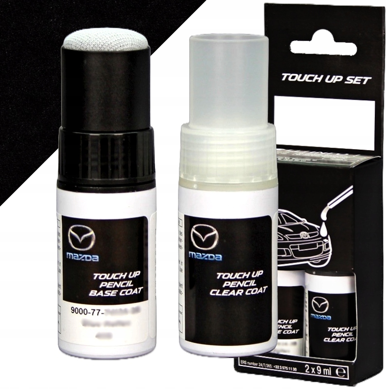 Lakier Zaprawkowy Sztyft Black Mica Mazda 16W Czarny