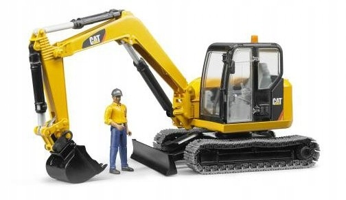 

Bruder Koparka Minikoparka Cat Caterpillar 02466