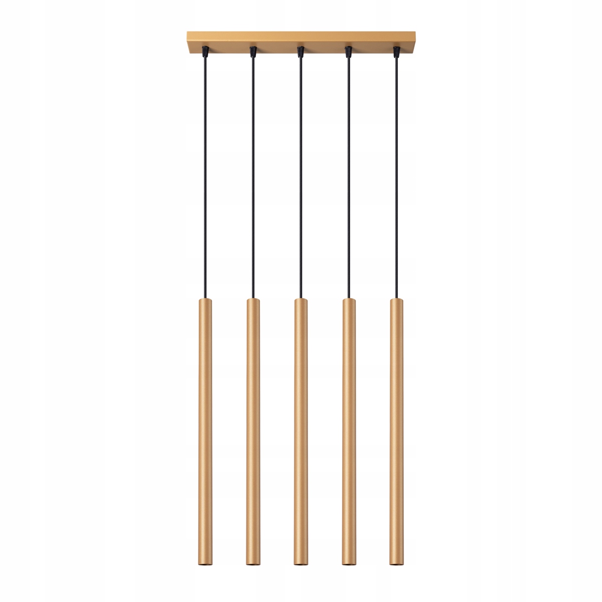 Závesná lampa Pastelo 5L zlatá