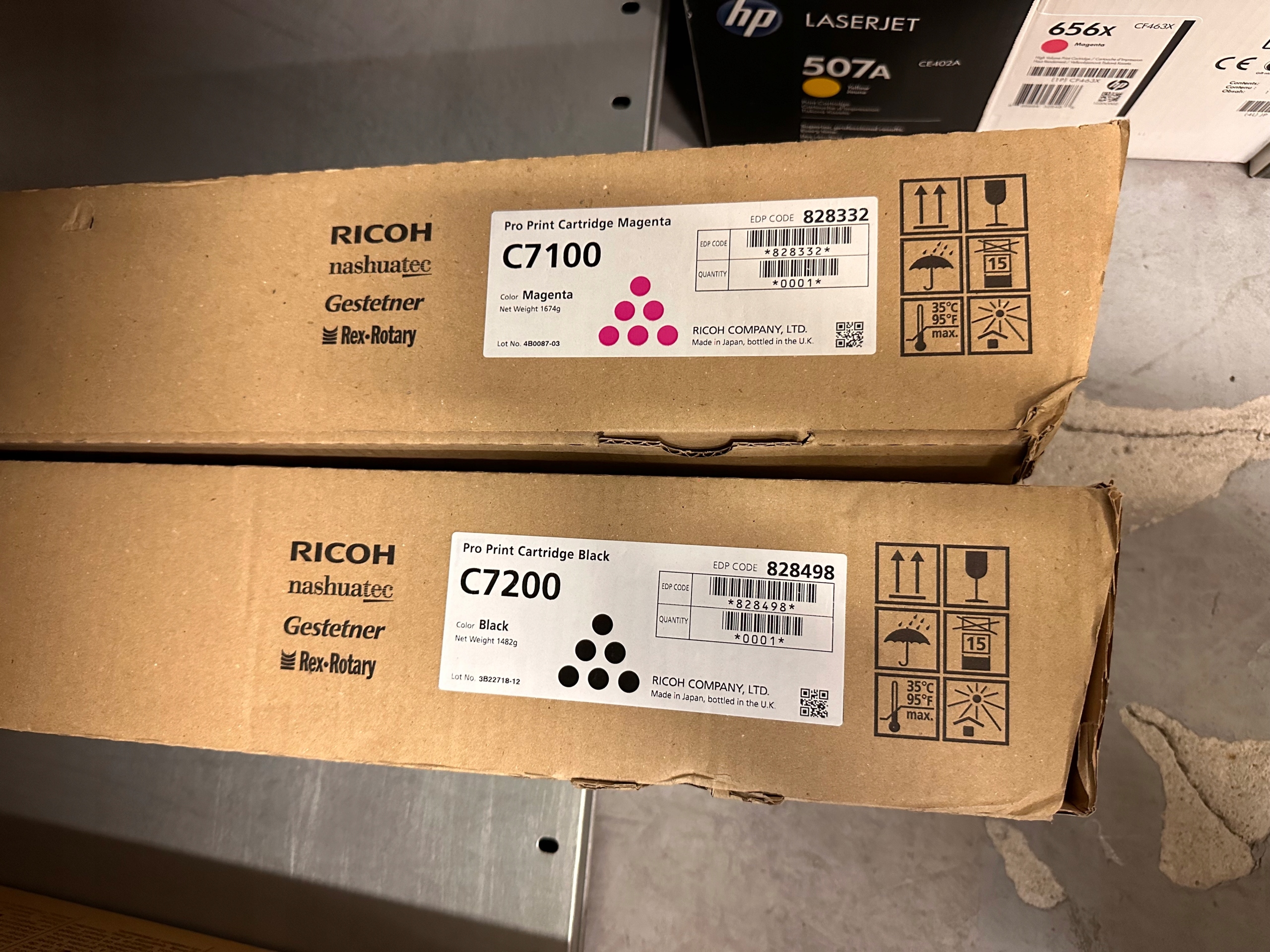 Toner Ricoh Pro C7200 Black Oryginał 45 000 Str. (828498)