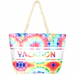 Pojemna torba plażowa na plażę torebka lekka Marka inna