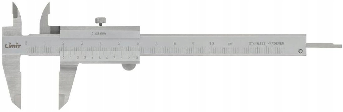LIMIT Suwmiarka analogowa ze śrubą blokującą 150 mm