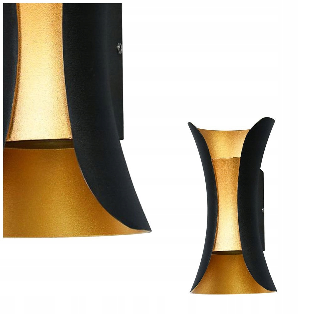 Nástěnná Led lampa Dante PL-356-M Bk+gd Italux