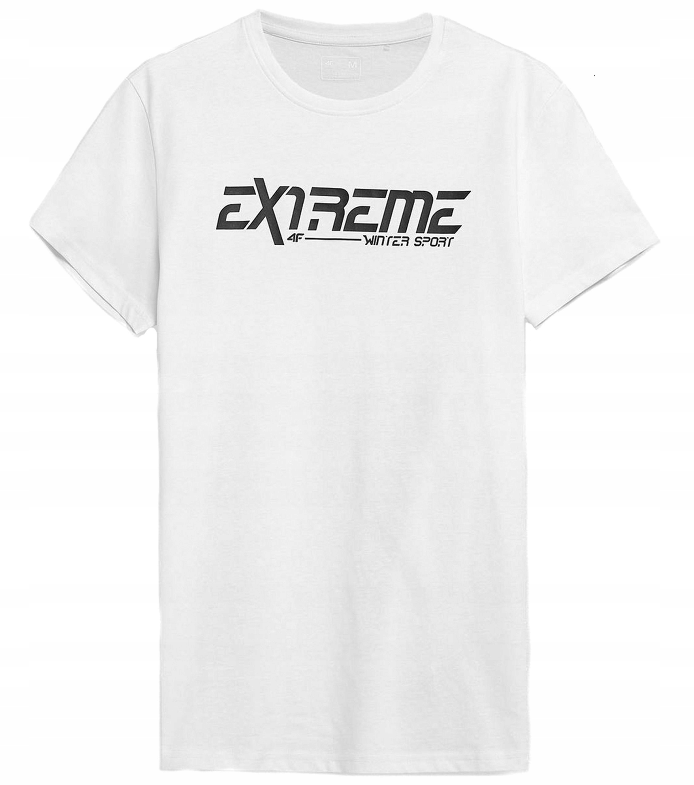 

T-shirt 4F H4Z21 TSM015 Biały R. XL