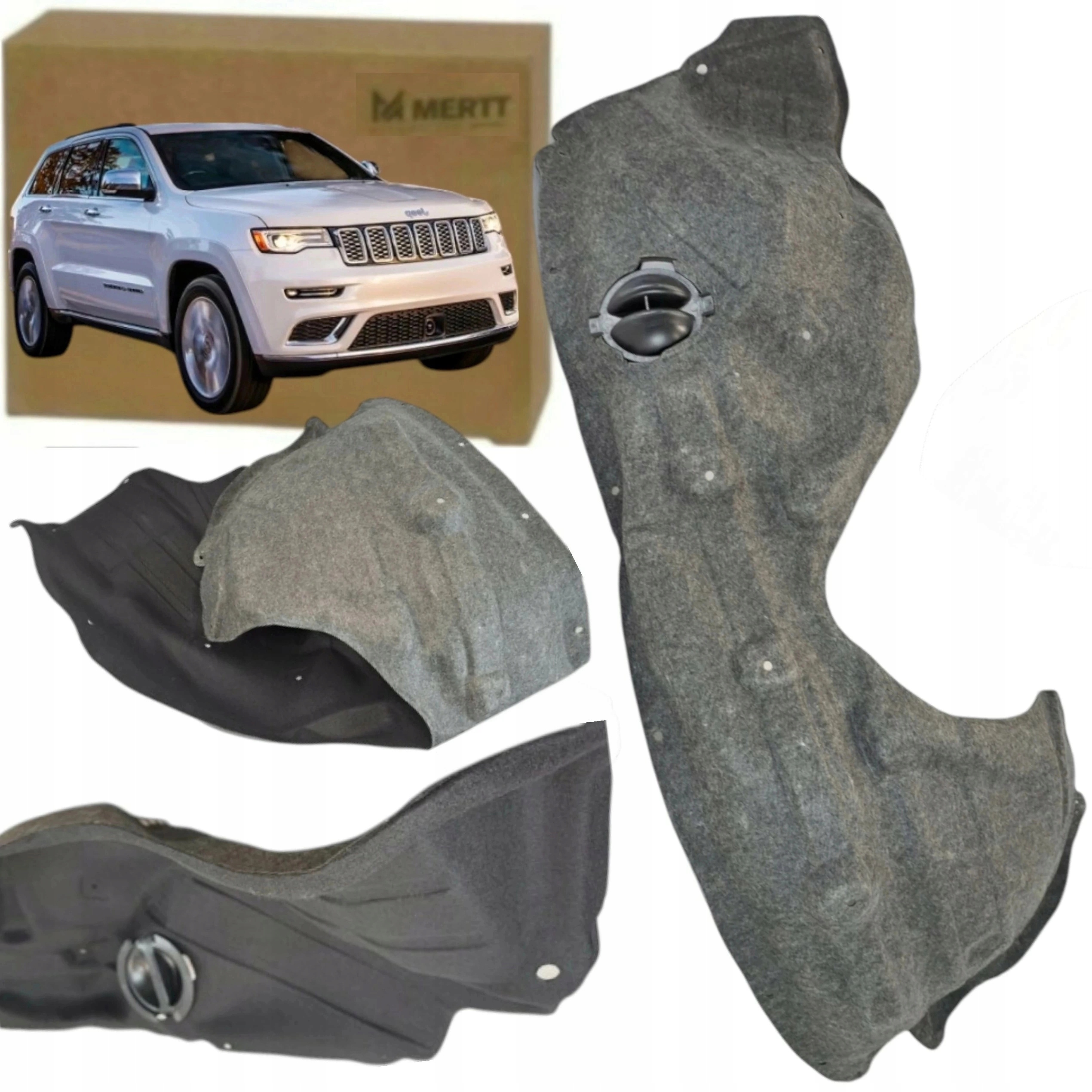 Jeep Grand Cherokee WK2 2011-2021 Nadkole Zakole tkanina Levá 55079293AF