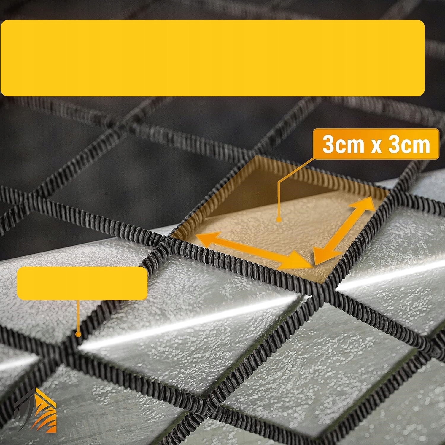 Siatka transportowa na przyczepę zabezpieczająca ładunek do przyczepki 2x3m Długość (m) 3