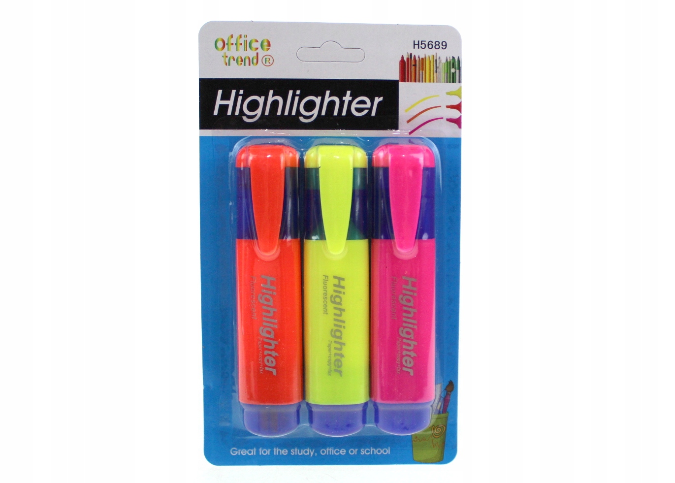 

Office Trend Zakreślacz Fluorescencyjny 3szt