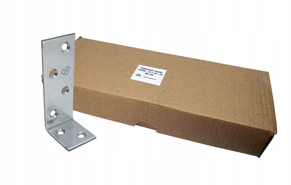 

Kątownik łącznik ciesielski 70x30x25 x2,0mm 50szt