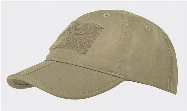 Helikon Czapka Baseball Folding PolyCotton Ripstop Coyote