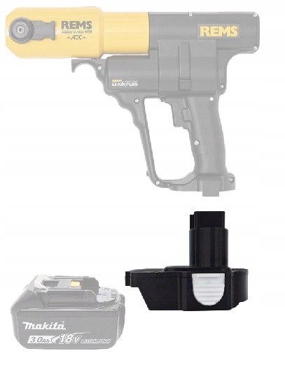 Adapter baterii Rems Roller 14.4V na Makita 18V