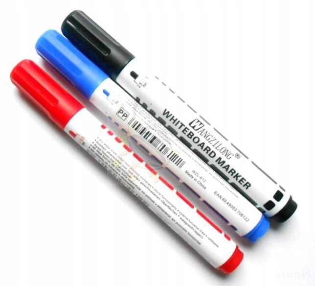 

Marker pisak do tablic suchościeralnych mazak 3szt