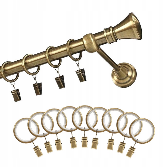 

Karnisz 370 cm do wnętrza mieszkania +10 żabek