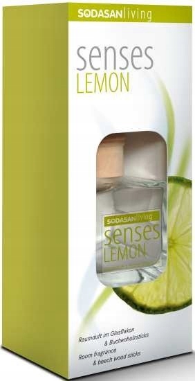 Levně Osvěžovač vzduchu citron s tyčinkami 200 Ml bio Sodasan