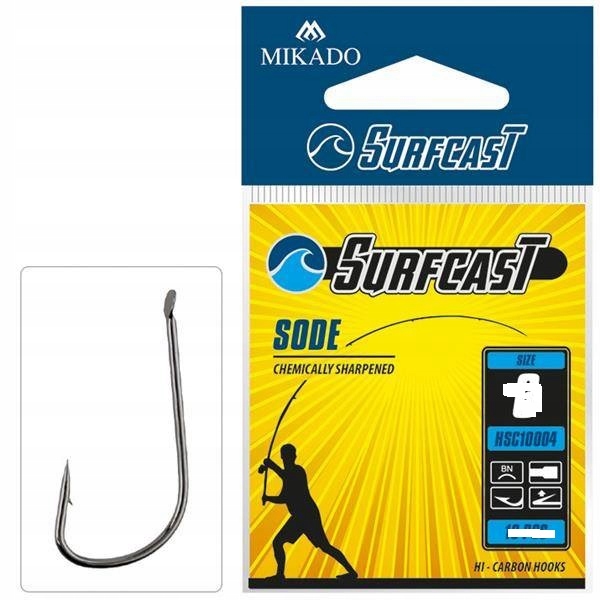 Mikado Haczyk Surfcast Sode nr 8 Bn op.25szt