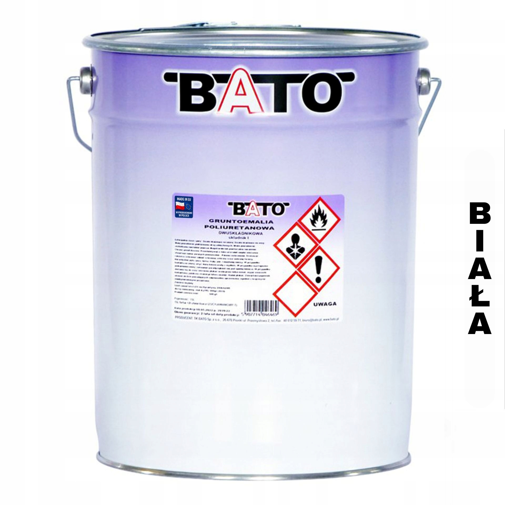 Základní Nátěr Polyuretanová Dvousložková Bílá 12,2L Bato