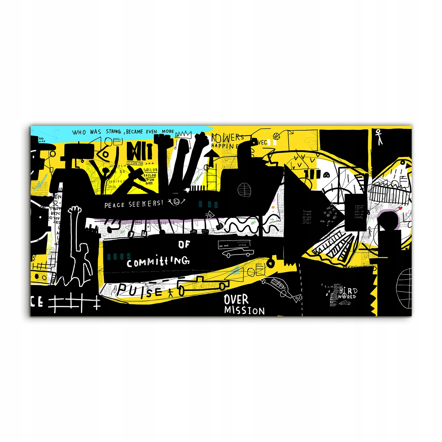 

Obraz akryl 100x50 na ścianę Graffiti Art Sztuka