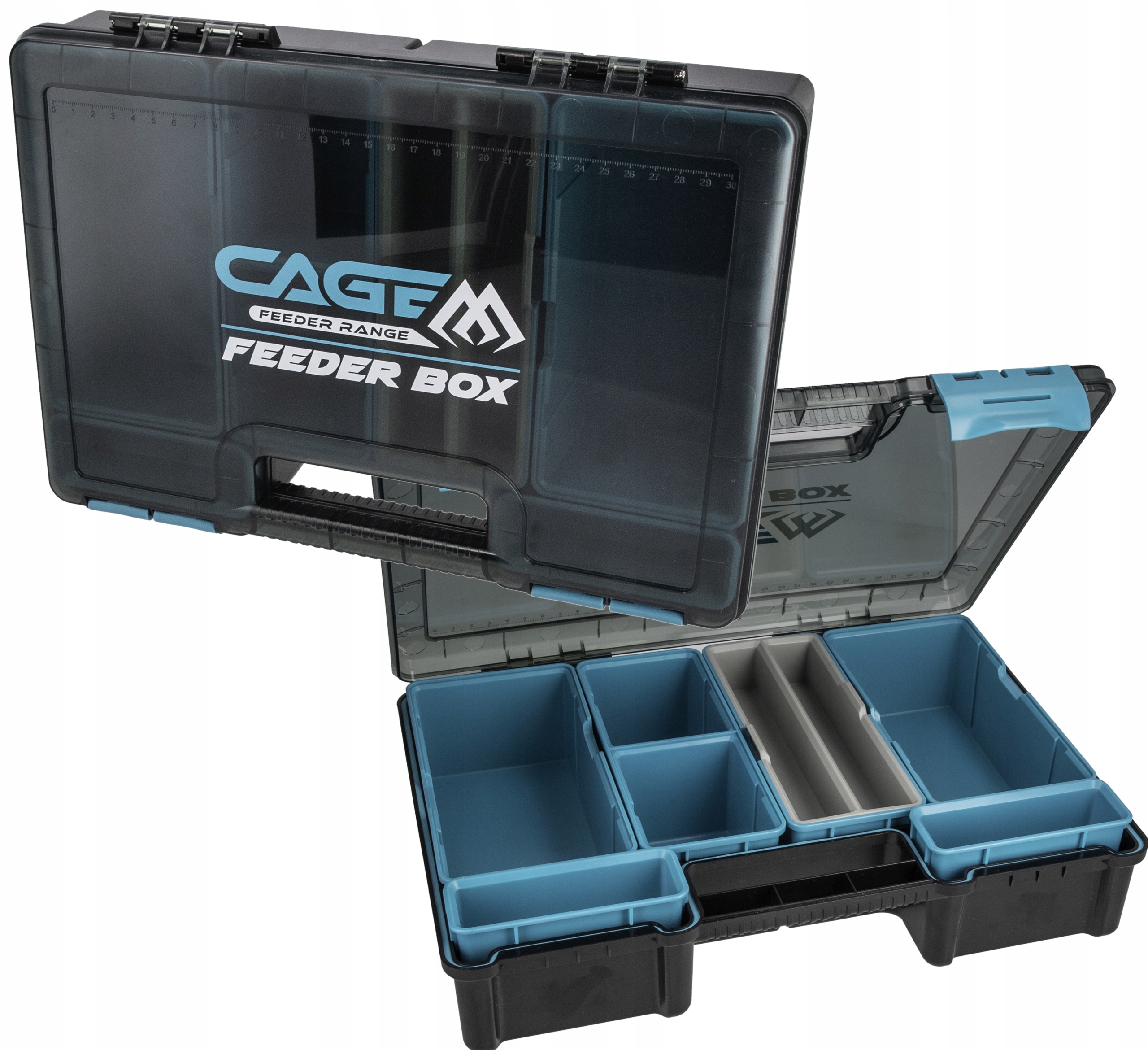 Pudełko organizer Mikado Feeder Box 35x25x8cm na koszyki akcesoria