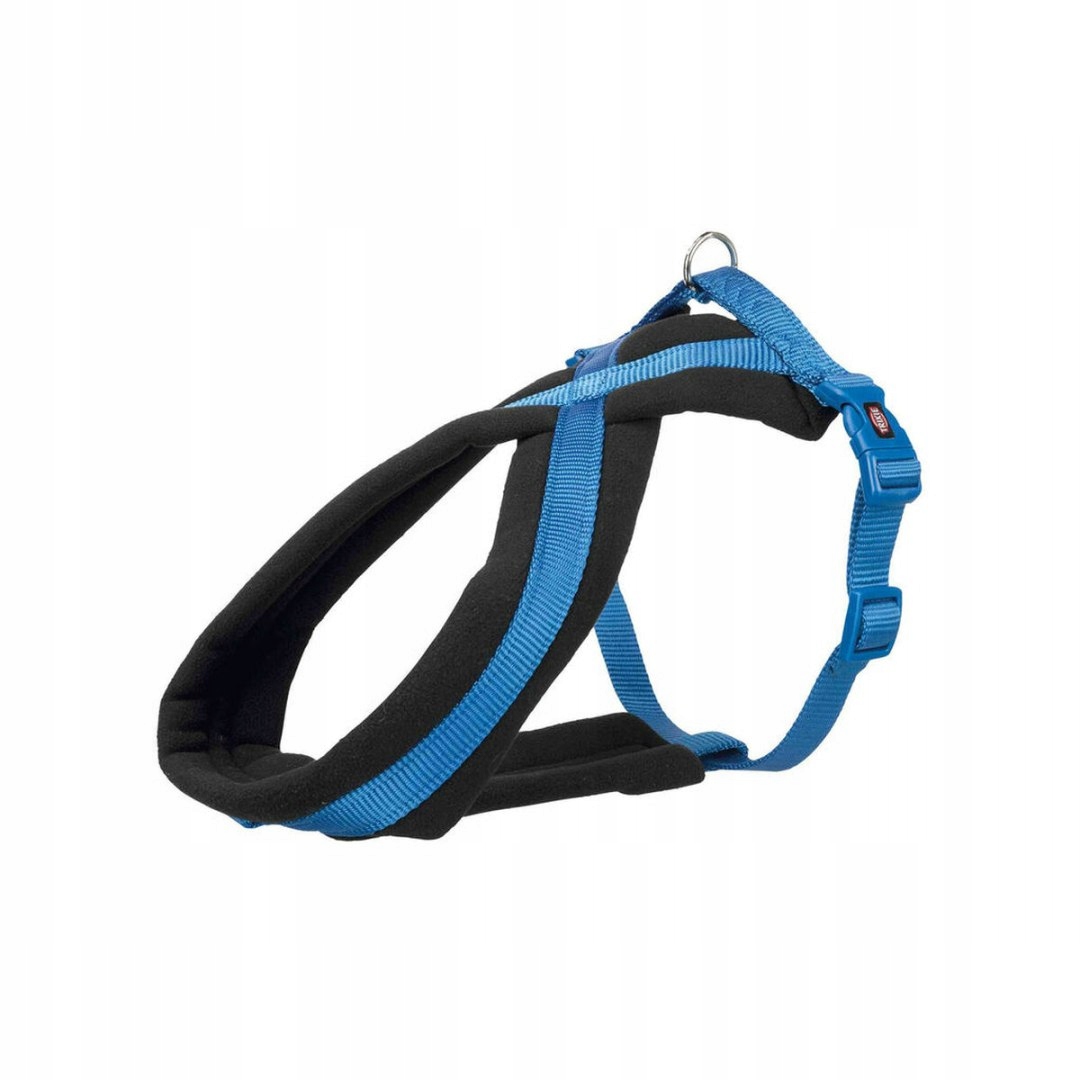 Levně Postroj pro psa Trixie Confort New Premium Kobaltový S/m