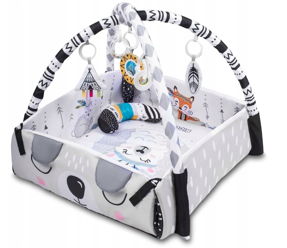 Mata Edukacyjna Interaktywna Duża Dla Dziecka Niemowlaka Niemowląt + GRATIS EAN (GTIN) 5906268912626