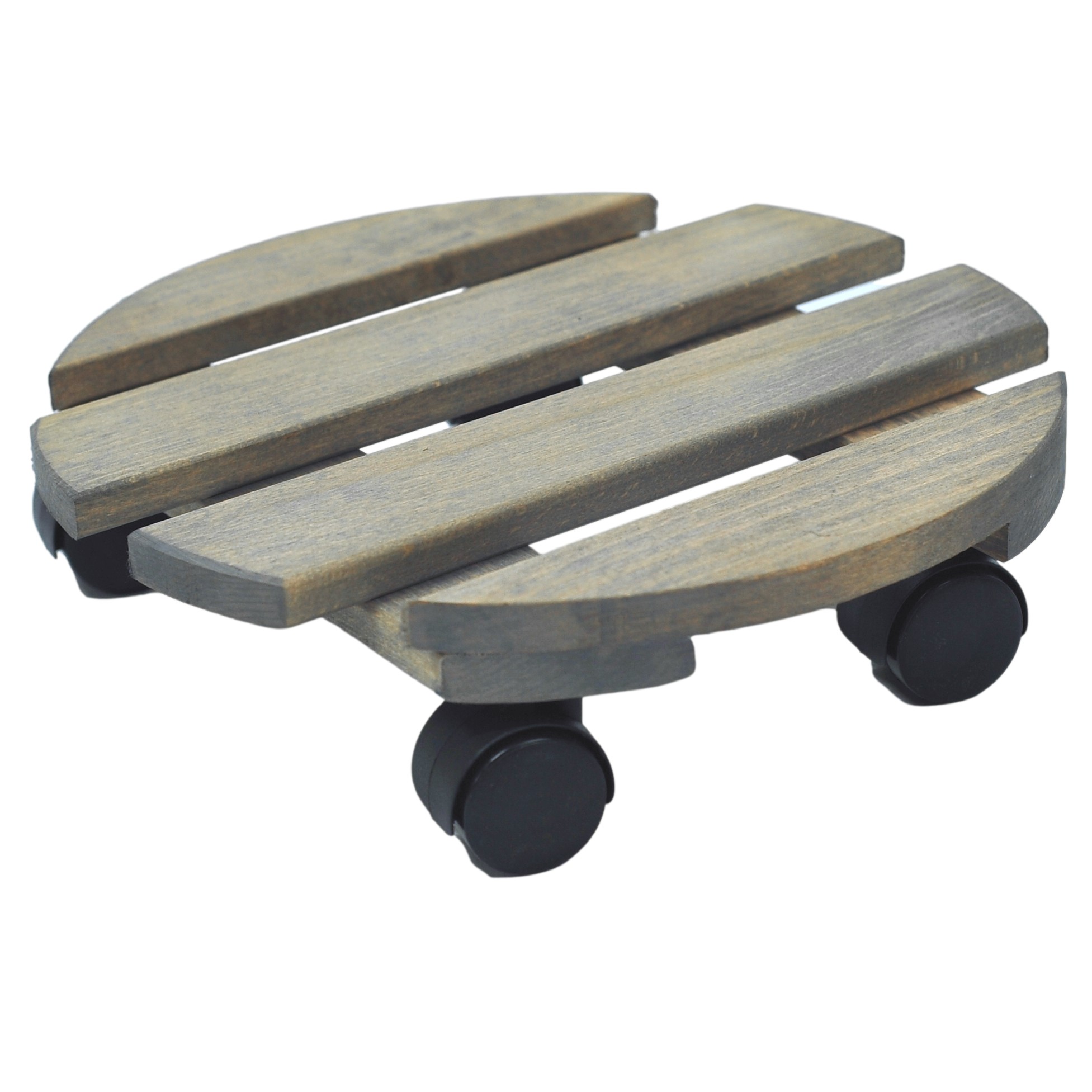 PODEST PODSTAWKA DREWNIANA POD KWIATEK DONICĘ DONICZKĘ NA KÓŁKACH SOLIDNA