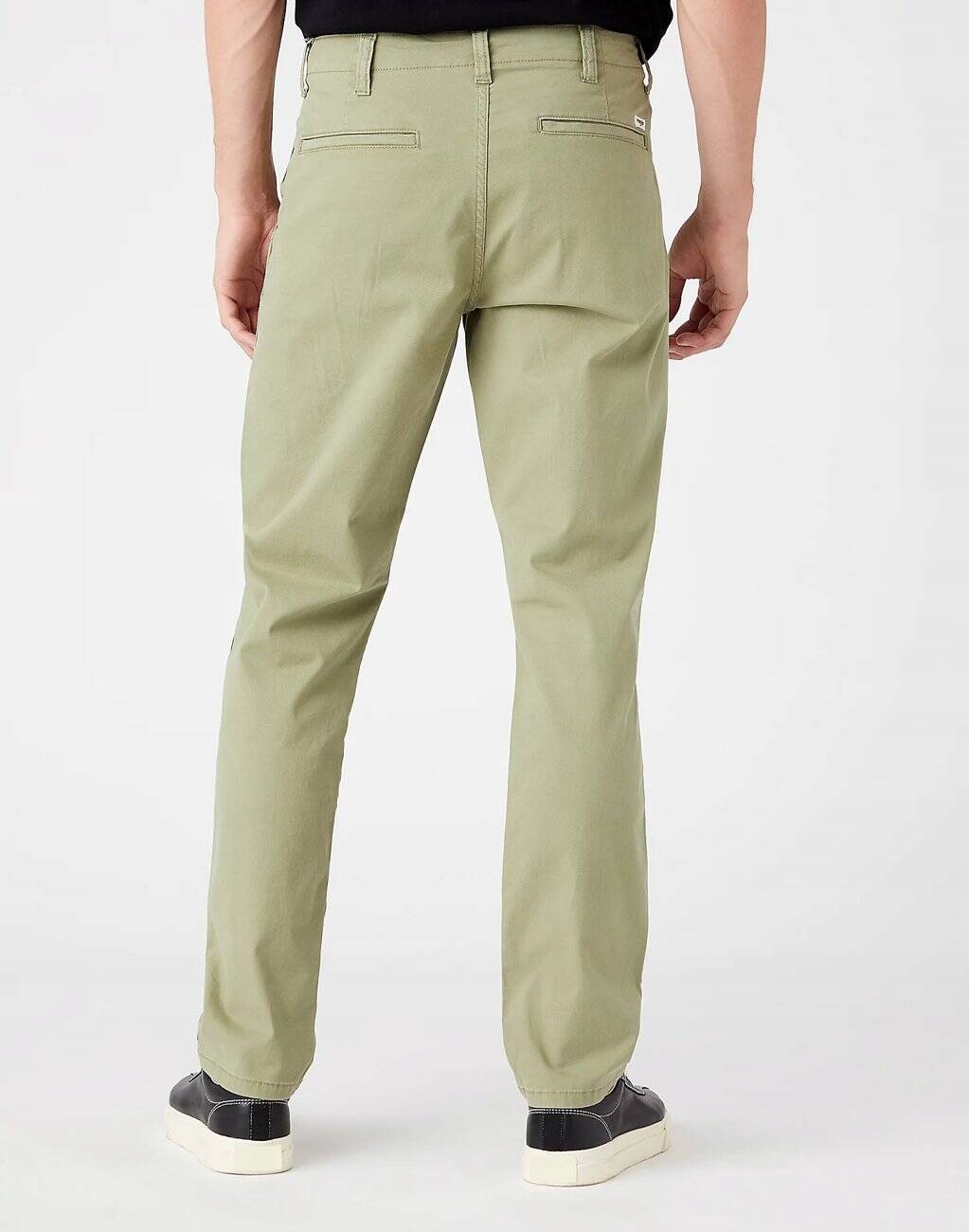 Pánské jednoduché kalhoty Wrangler Casey Jones Chino Green W1C0CGG19 30/32