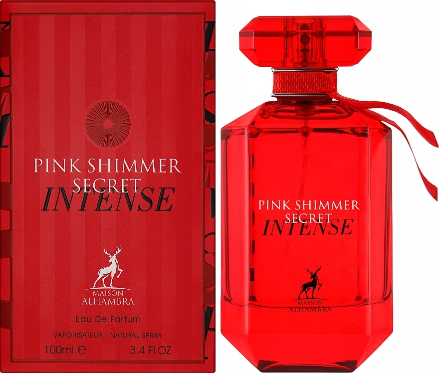 Maison Alhambra Pink Shimmer Secret Intense Edp 100 ML Pro Ženy