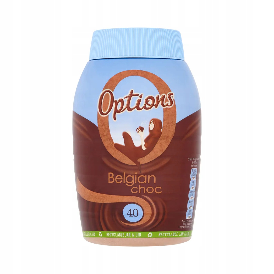 Čokoláda k pití Options 825 g předprodej