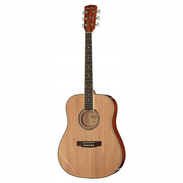 Akustická kytara Harley Benton D-120NT Mahagon Světle hnědá Vysoký lesk