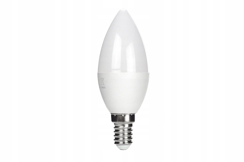 5x ŻARÓWKA LED E14 10W 800lm 6000K BIAŁA ZIMNA Kolor szkła mleczne