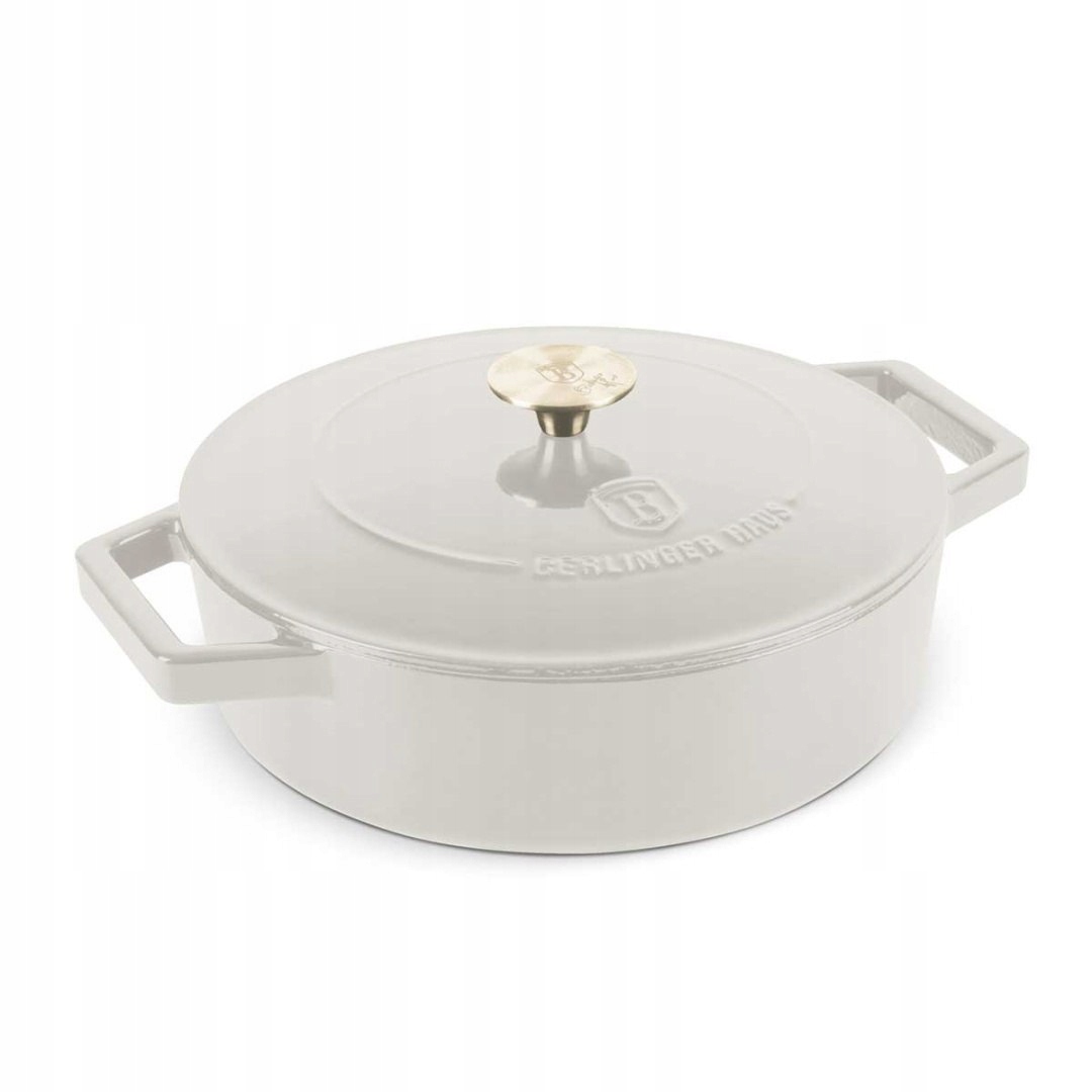 Hrniec Liatinový 26 cm Plochý Berlinger Haus Bh-6530 Sahara Lumarko!