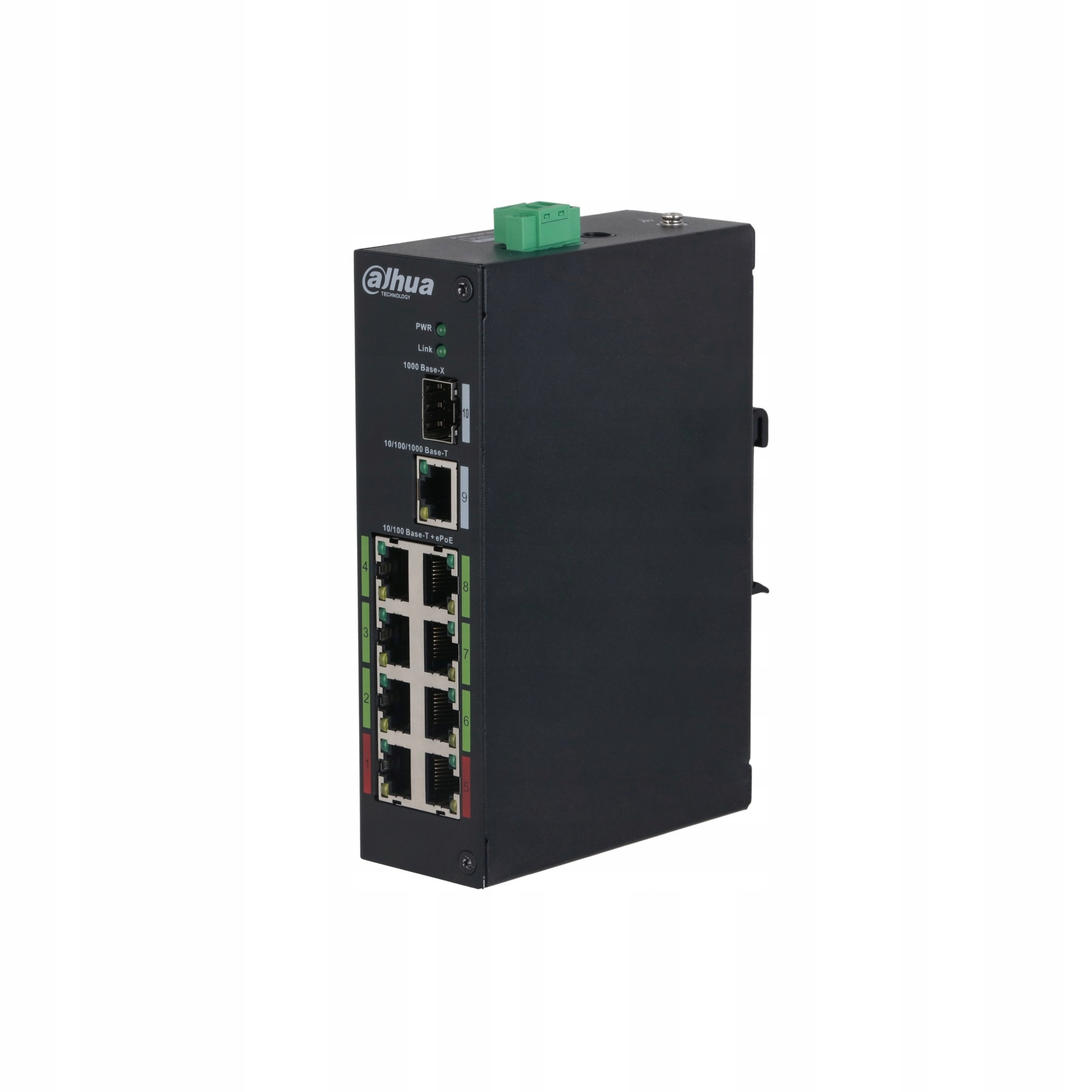 Dahua LR2110-8ET-120-V2 10-portový switch bez správy s 8 porty ePoE