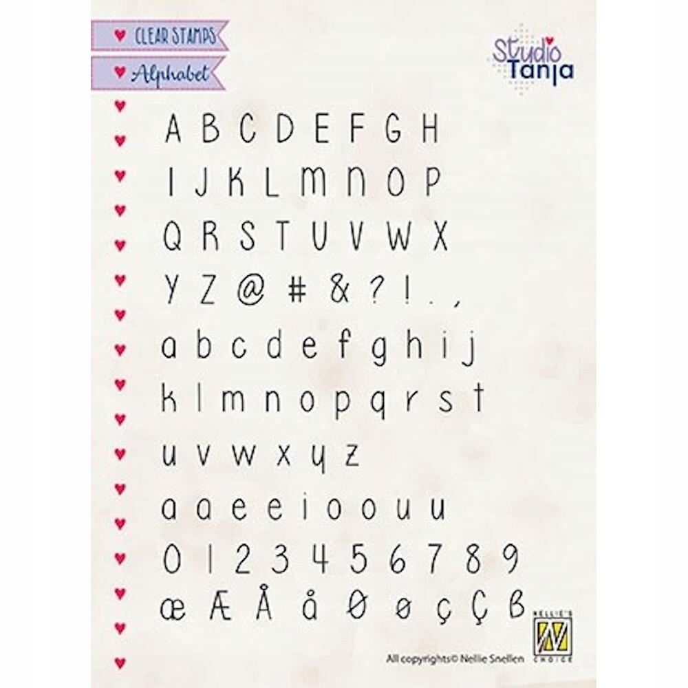 Stemple Cyfry Znaki i Litery