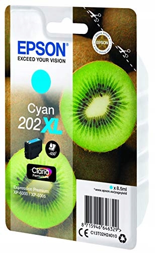 Epson cartridge T02H2 cyan XL (kiwi)