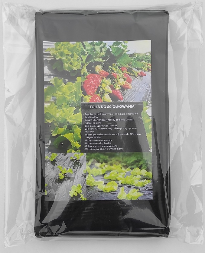 Folia do ściółkowania 1,00x100mb UV4 4-sezonowa