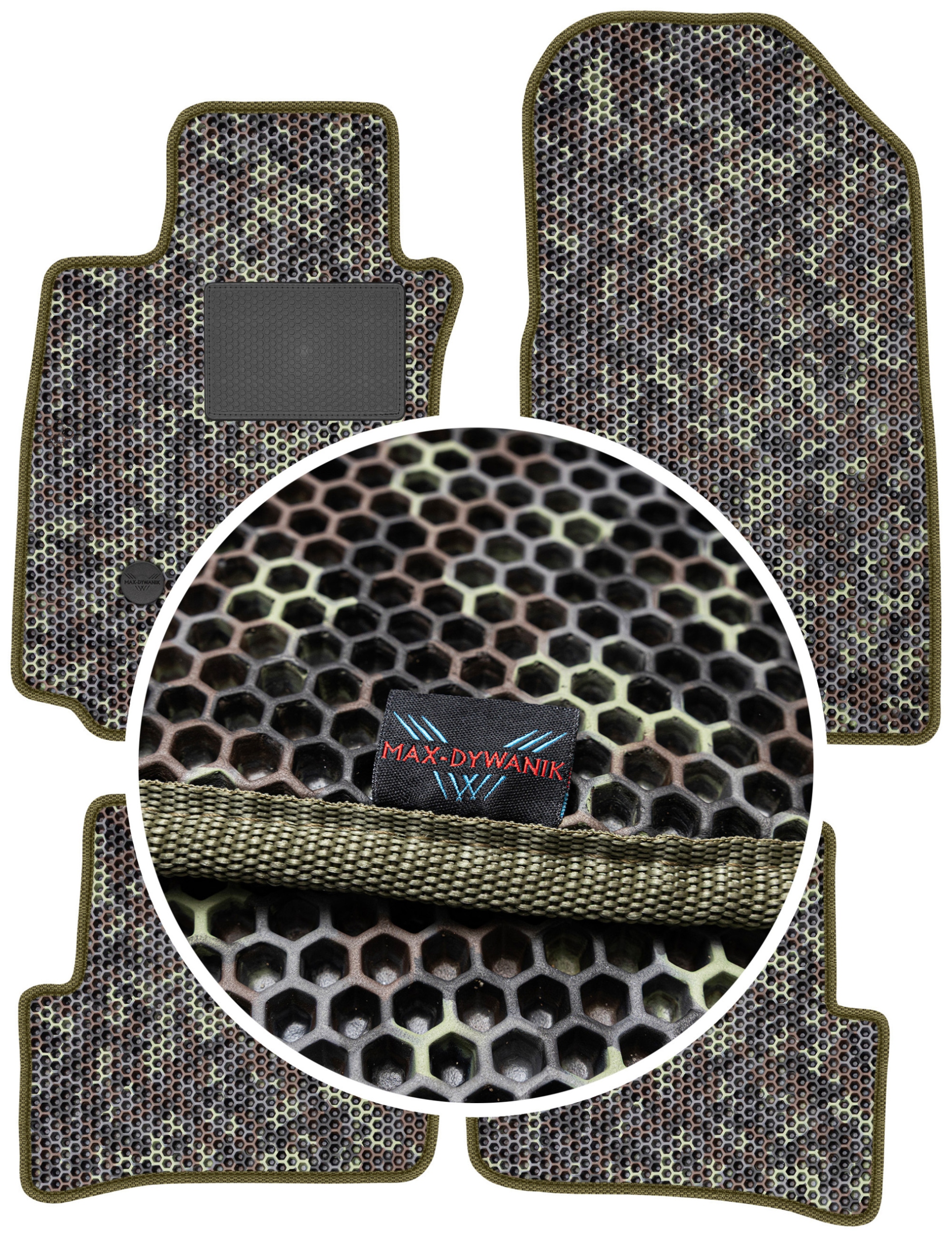 Renault Clio III 2005-2012 Gumové rohože Eva Moro